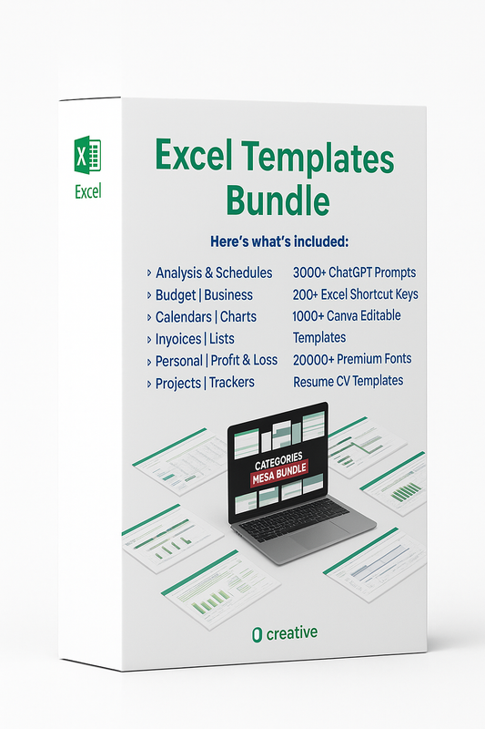 Best Excel Templates Bundle Free Download